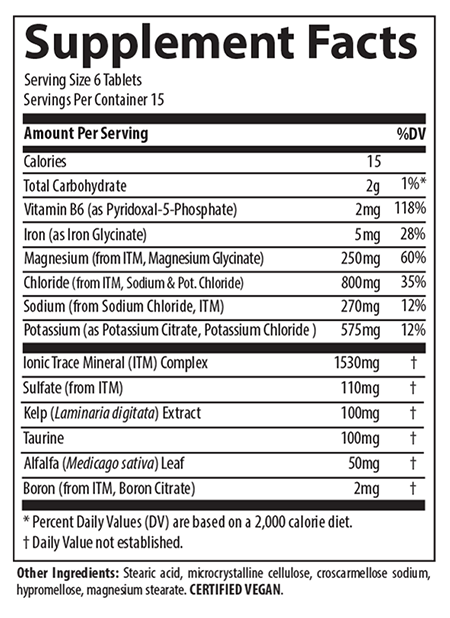 Trace Minerals, Electrolyte Stamina Tablets 90 Tablets